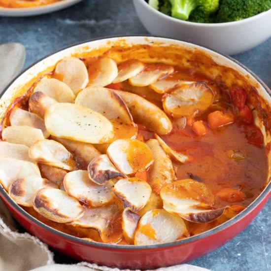 Sausage Hotpot - Recipe photo by effortlessfoodie