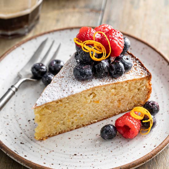 Almond Cake - Recipe photo by Lemon blossoms