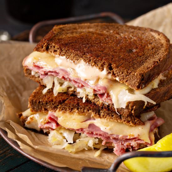 Reuben Sandwich - Recipe photo by bellyfull