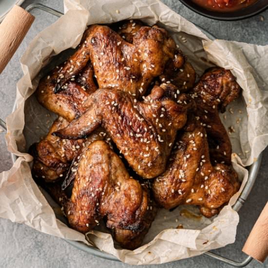 Easy Baked Chicken Wings - Recipe photo by Tina FitDiary