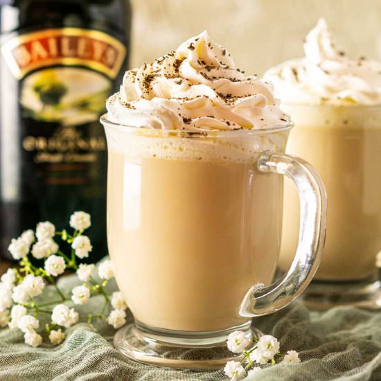 Baileys Latte - Recipe photo by Burrata and Bubbles