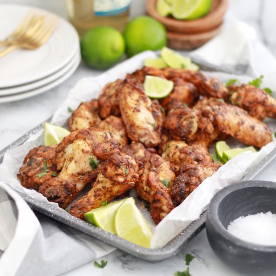 Cilantro Lime Chicken Wings - Recipe photo by Ereese