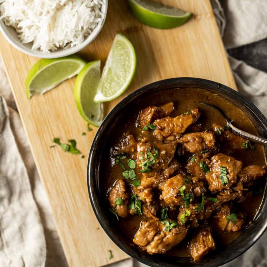 Chicken Rendang - Recipe photo by Went Here 8 This