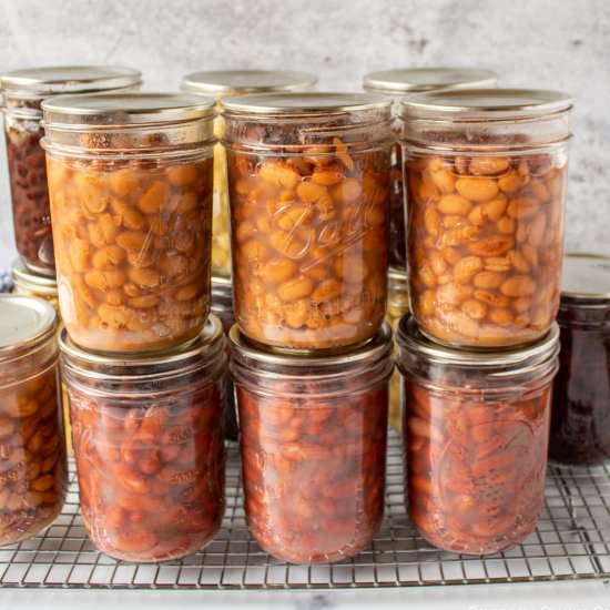 How to Can Dried Beans - Recipe photo by BeyondtheCoop