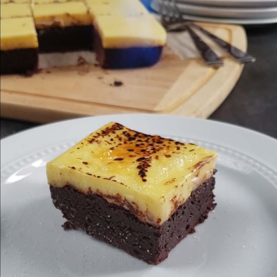 Creme Brulee Brownie - Recipe photo by RaspberriesAndKohlrabi