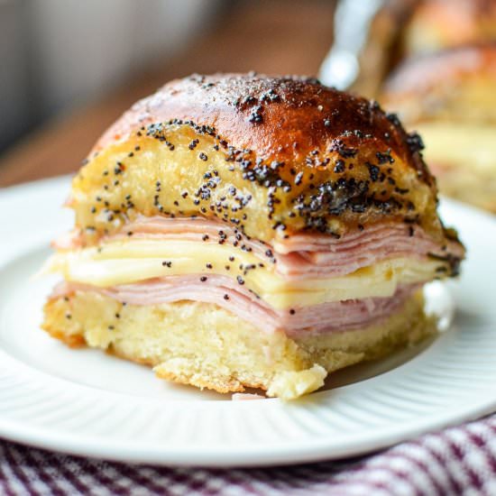 Air Fryer Ham and Cheese Sliders - Recipe photo by dashfordinner