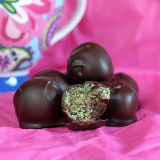 Nut Free Marzipan Chocolates - Recipe photo by glutenfreealchemist