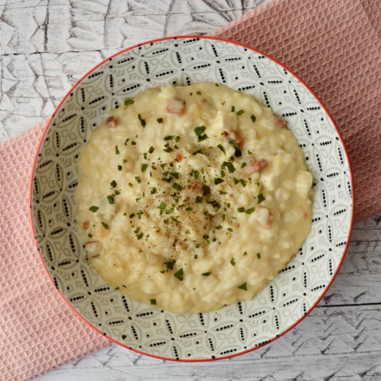 Chicken & Chorizo Risotto - Recipe photo by Fiona Kennedy