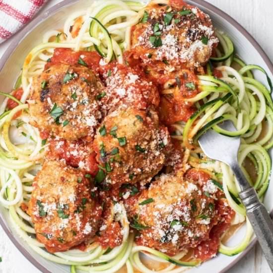 Healthy Chicken Meatballs - Recipe photo by SunkissedKitch