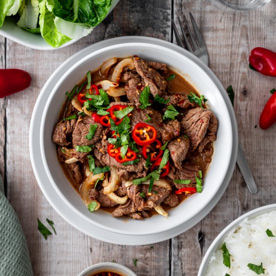 Easy Beef Bulgogi - Recipe photo by Searchingforspice