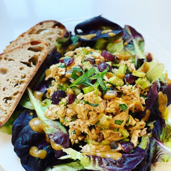 Chicken Salad with Mustard Dressing - Recipe photo by The Ingredient Thief