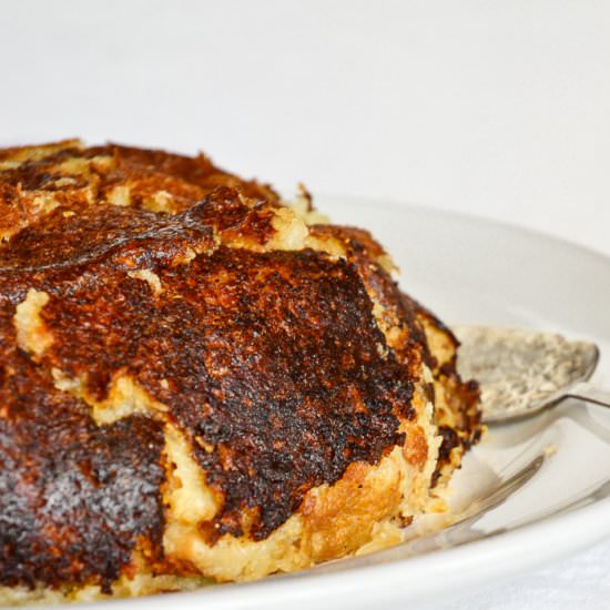 No Egg Potato Kugel - Recipe photo by thisishowicook