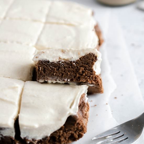 Gluten Free Keto Baileys Brownies - Recipe photo by fitandfull