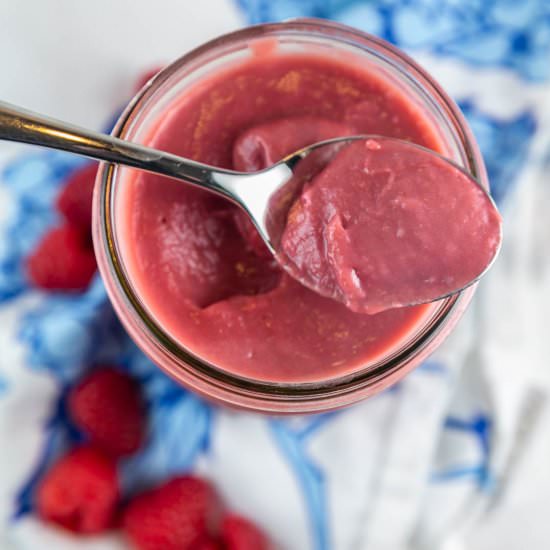Homemade Raspberry Curd - Recipe photo by bunsenburnerbakery