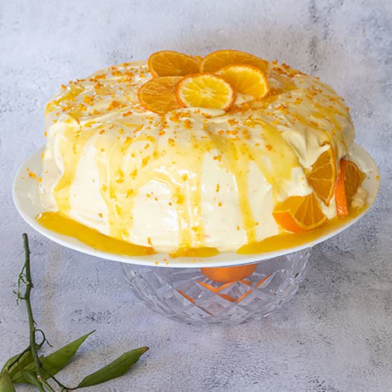 Gluten-Free Layered Orange Cake - Recipe photo by Only Gluten Free Recipes
