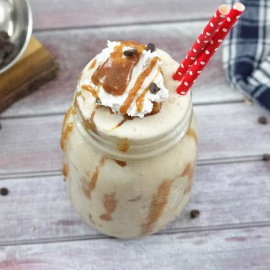 Salted Caramel Protein Shake - Recipe photo by Fitasamamabear