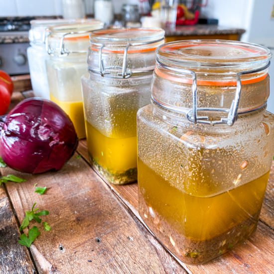 4 Healthy Salad Dressings - Recipe photo by Spain on a Fork