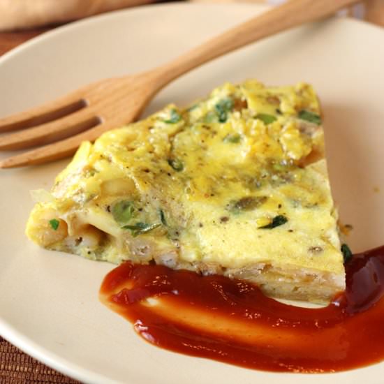Tortilla Espanola on Vacation - Recipe photo by Food Gal