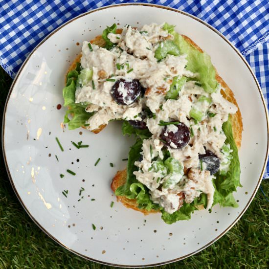 Chicken Salad with Fresh Herbs - Recipe photo by cheerfulchoices