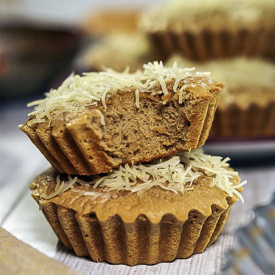 Mocha Mamon (Chiffon Cupcakes) - Recipe photo by amiablefoods
