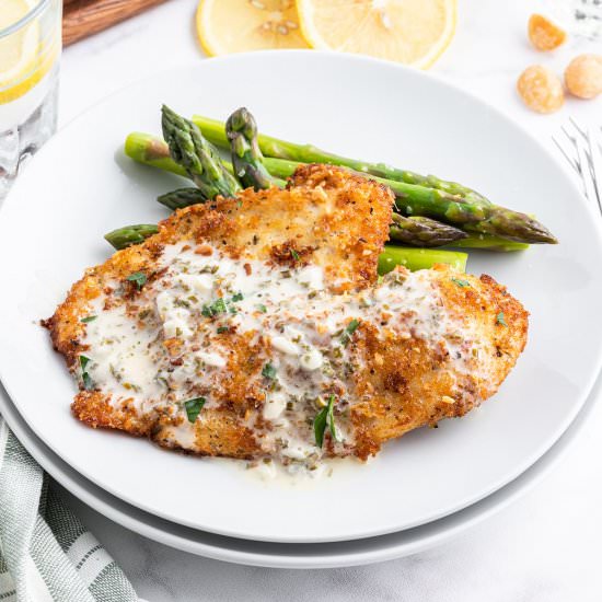 Macadamia Nut Crusted Tilapia - Recipe photo by like mother like daughter