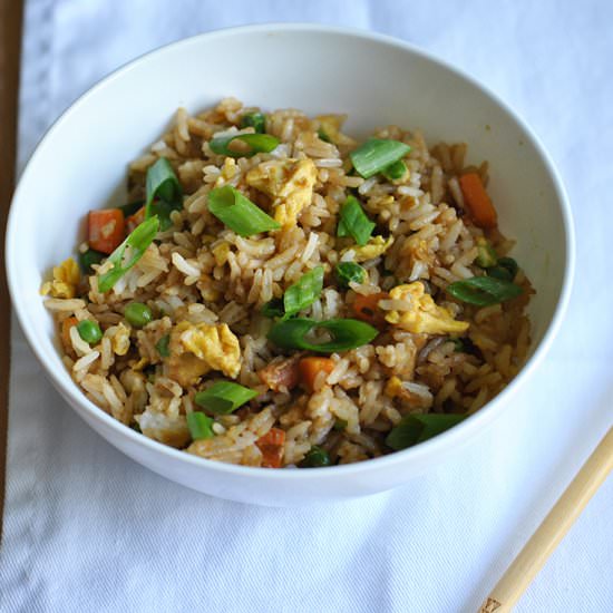 Veggie Fried Rice - Recipe photo by ClanKitchen