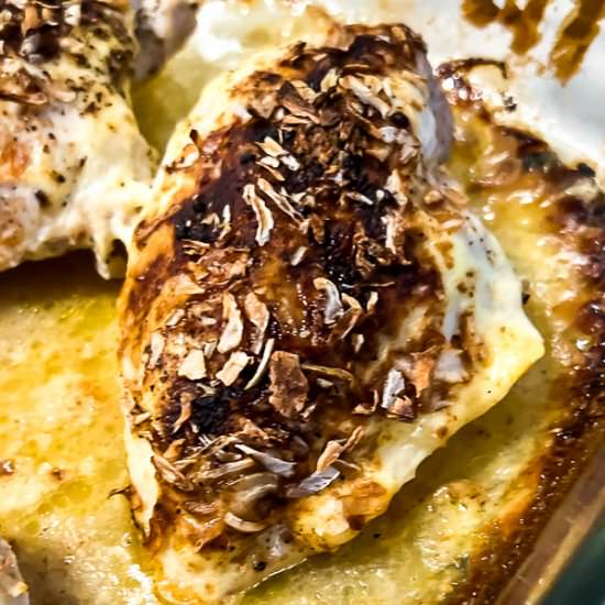 French Onion Baked Chicken - Recipe photo by Lisa G Cooks