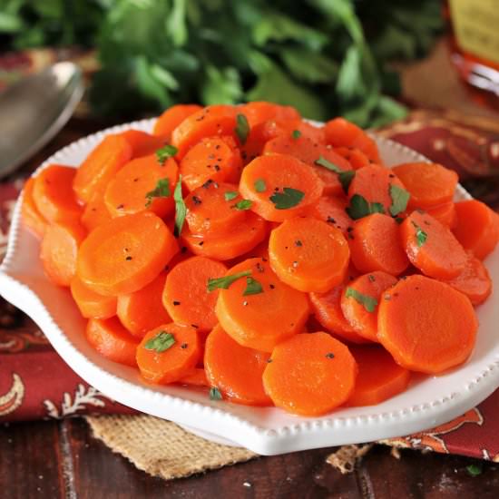 BEST Honey Glazed Carrots - Recipe photo by thekitchenismyplayground