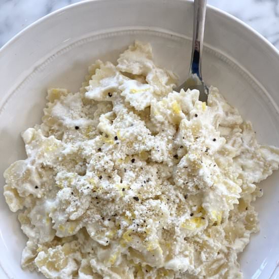 Lemon Ricotta Pasta - Recipe photo by jonnakeohane