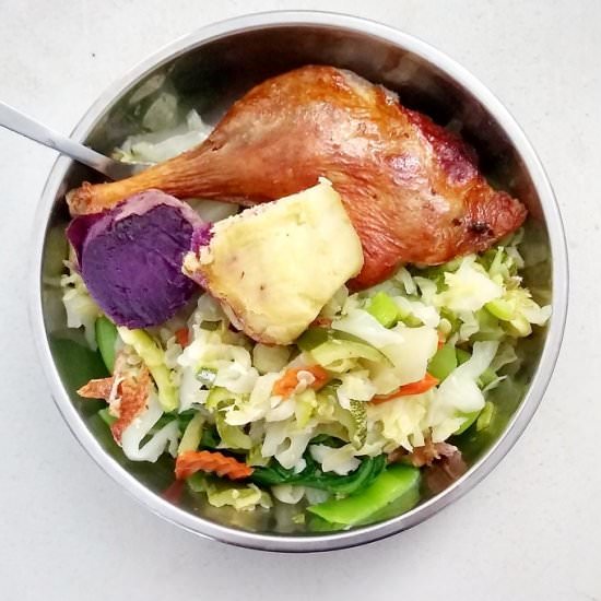 Duck Protein Bowl - Recipe photo by escapetofood