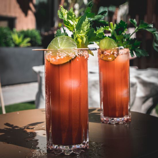 Carrot Bloody Mary - Recipe photo by emily_garlichead