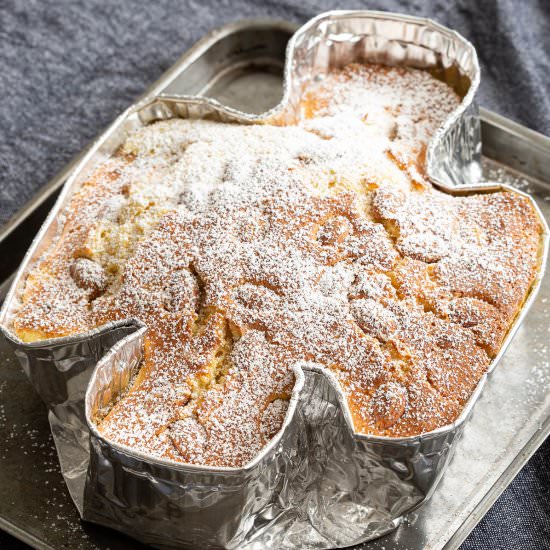 Quick Colomba di Pasqua Cake - Recipe photo by Wandercooks