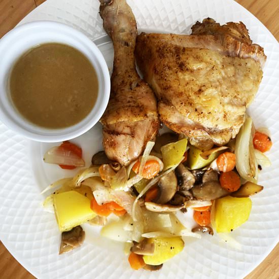 Instant Pot Baked Chicken - Recipe photo by Mom in Madrid