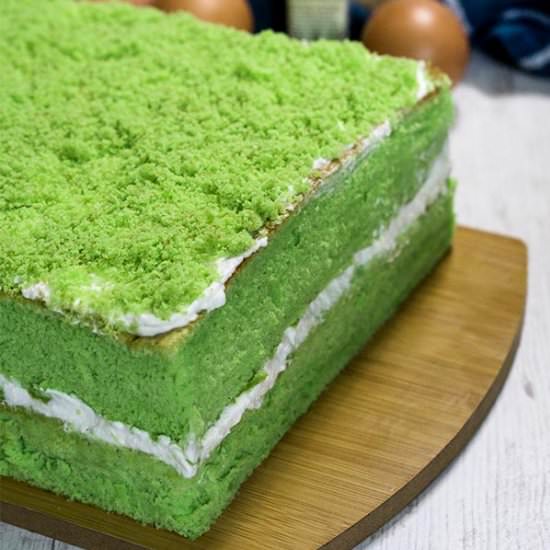 Pandan Chiffon Cake - Recipe photo by amiablefoods
