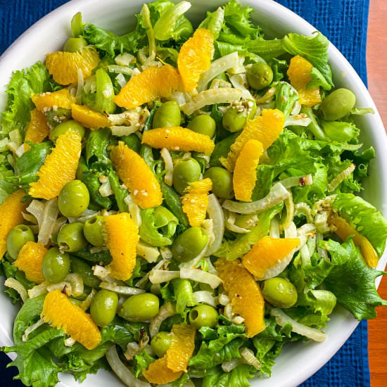 Italian Fennel Orange Salad - Recipe photo by TastefullyGrace