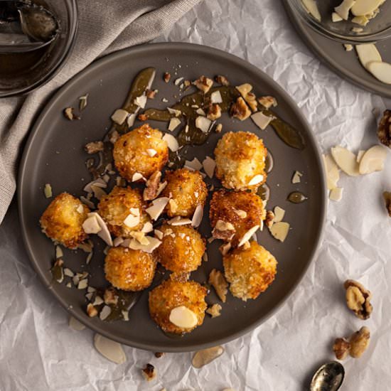 Goat Cheese Croquettes - Recipe photo by The Littlest Crumb