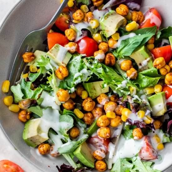 Air Fryer Chickpeas - Recipe photo by Skinnytaste