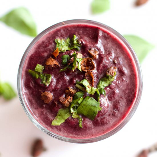 Purple Creamy Smoothie - Recipe photo by refreshmyhealth