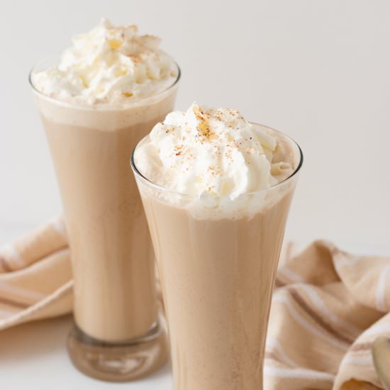 Sugar-Free Eggnog Latte - Recipe photo by littlebitrecipes