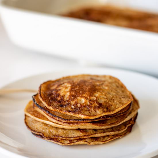 Banana Bread Pancakes - Recipe photo by LifesLittleSweets