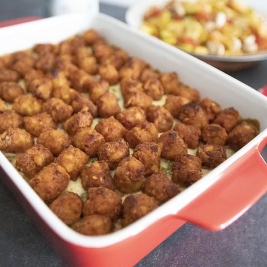 Tater tots casserole - Recipe photo by foodmakesmehappy