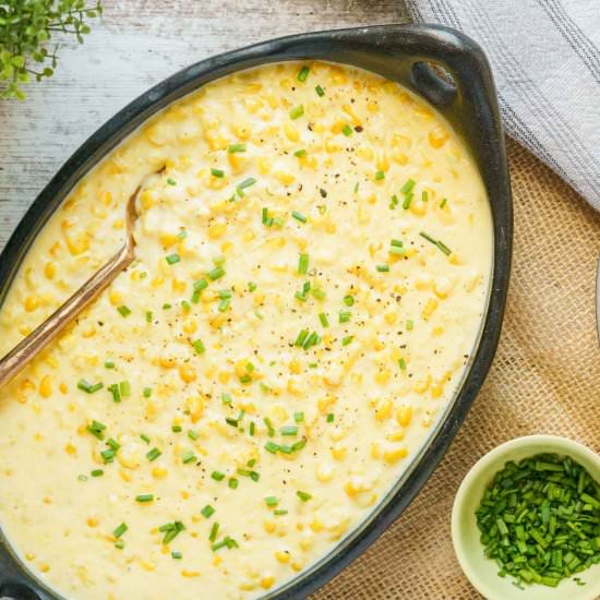 Creamed Corn (Gluten Free) - Recipe photo by peelwithzeal