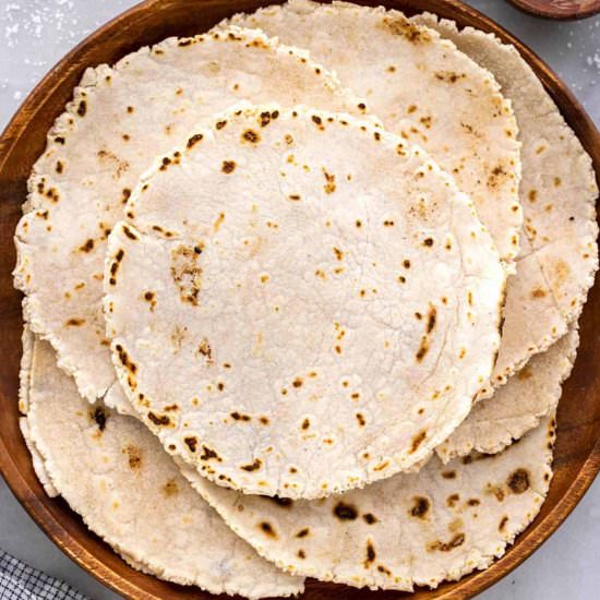 Cassava Flour Tortillas - Recipe photo by Jessica Gavin