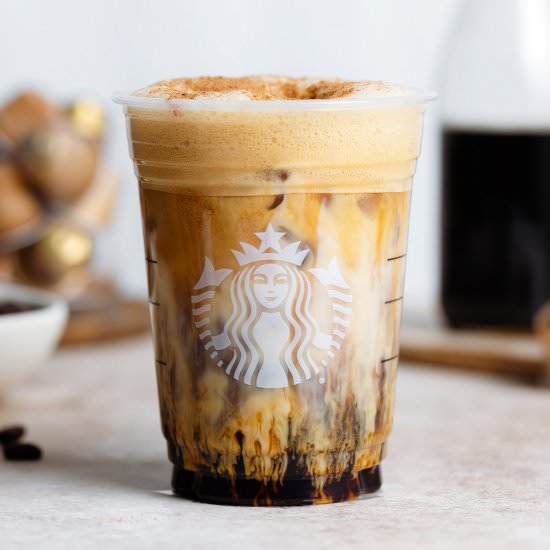 Brown sugar shaken espresso - Recipe photo by thehealthfulideas