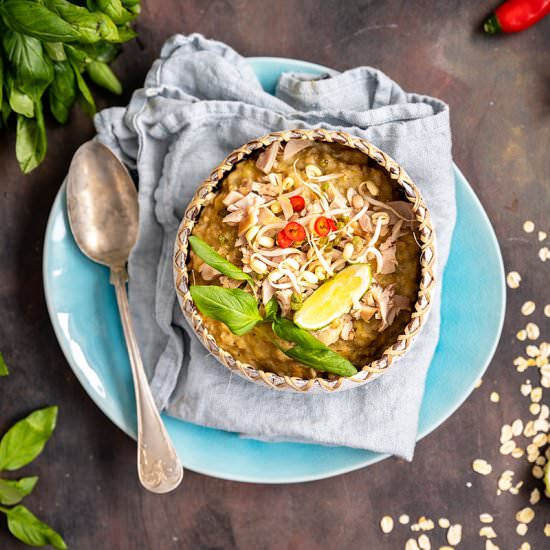 Itämainen kanapuuro (congee) - Recipe photo by hellapoliisi