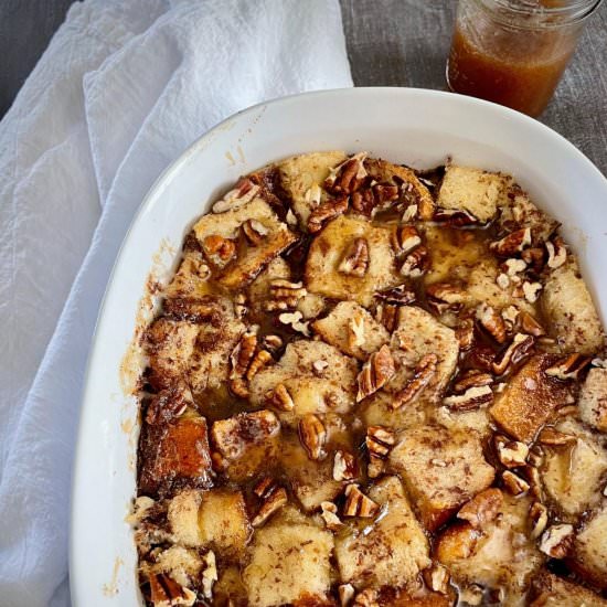 Vegan Bread Pudding - Recipe photo by serenetrail