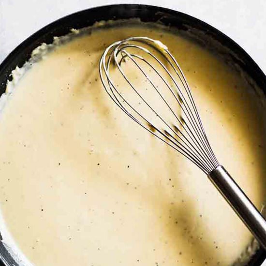 Béchamel Sauce - Recipe photo by EasySauceRecipes