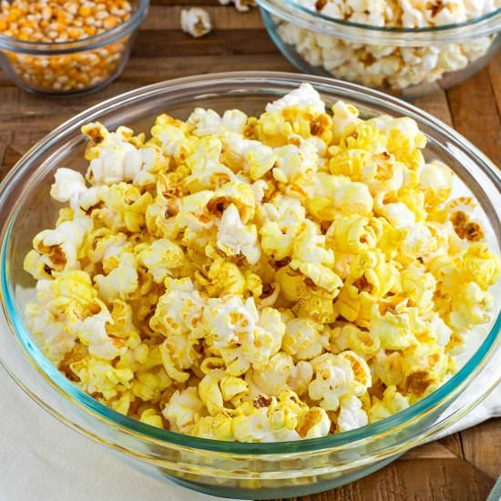 Stovetop Popcorn - Recipe photo by tastythriftytimely