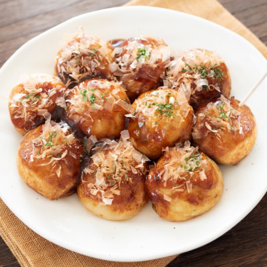 Vegan Takoyaki Recipe - Recipe photo by Veganiac