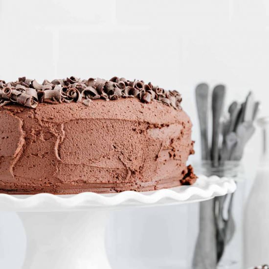 Gluten-Free Chocolate Beet Cake - Recipe photo by eatingbyelaine